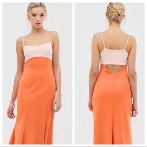 NWT ASOS Color Block Tank Dress